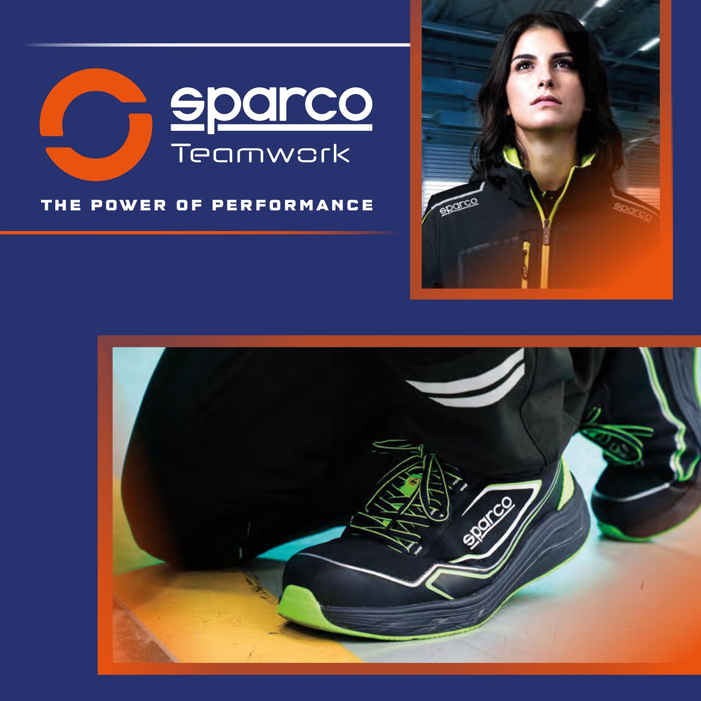 Bottes de sécurité Sparco NAOKI Traction S3S Chaussures de travail de ligne Mécanicien Résistantes à l'eau