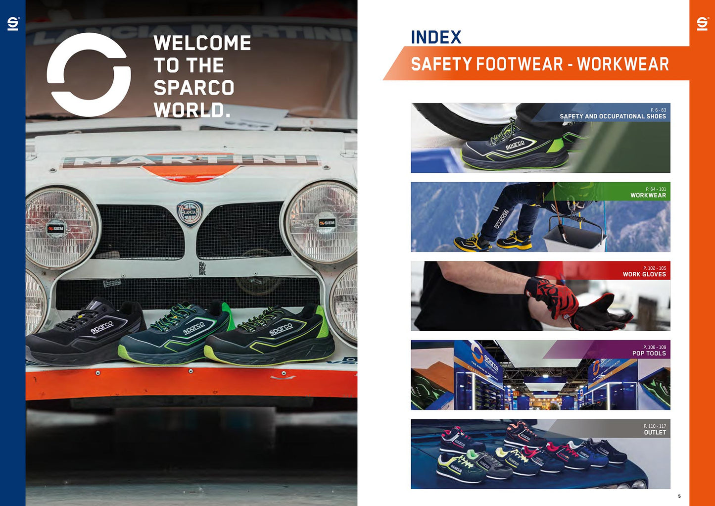 Bottes de sécurité Sparco NAOKI Traction S3S Chaussures de travail de ligne Mécanicien Résistantes à l'eau