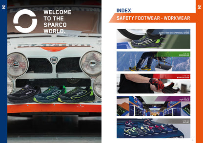 Bottes de sécurité Sparco NAOKI Traction S3S Chaussures de travail de ligne Mécanicien Résistantes à l'eau