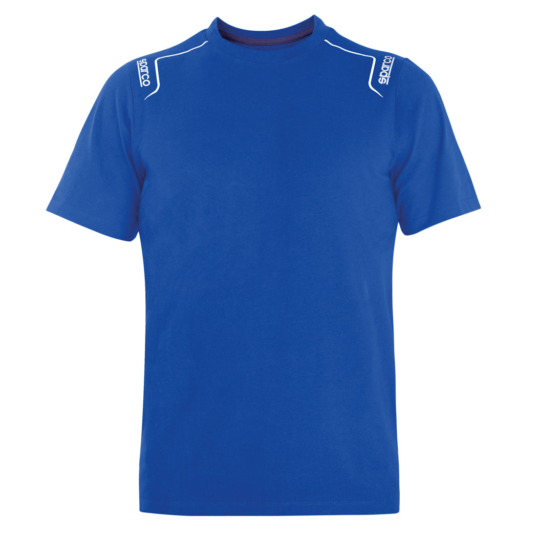 02408 Sparco Trenton T-Shirt 100% Cotton Workwear Mechanic Pitcrew Teamwear