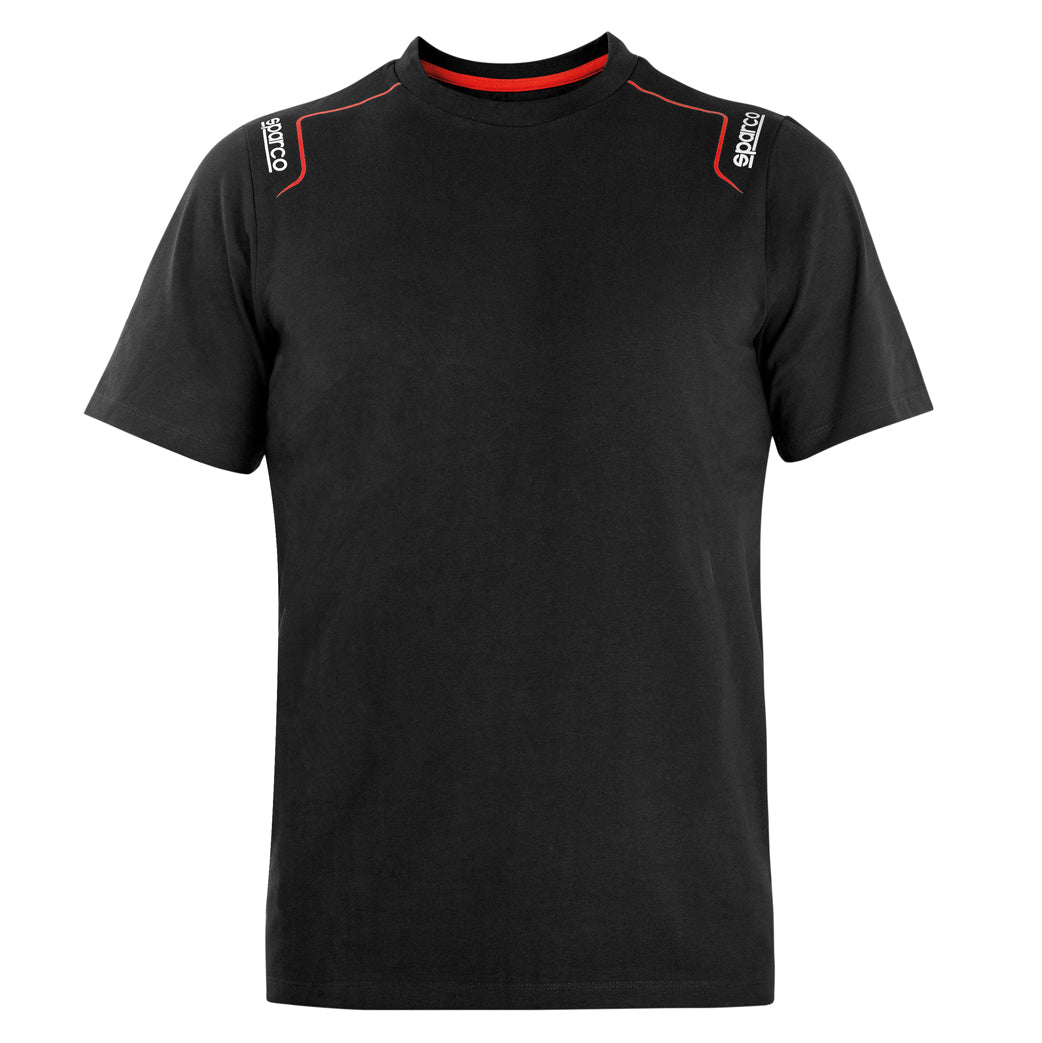 02408 Sparco Trenton T-Shirt 100% Cotton Workwear Mechanic Pitcrew Teamwear