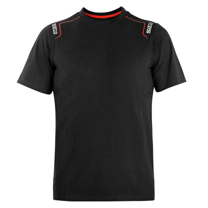 02408 Sparco Trenton T-Shirt 100% Cotton Workwear Mechanic Pitcrew Teamwear