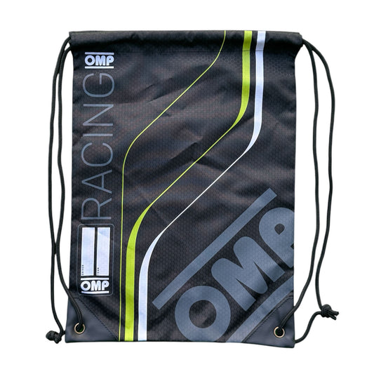 OMP Racing Boots Drawstring Bag Shoe Sack Race Driver Kit Storage and Transport
