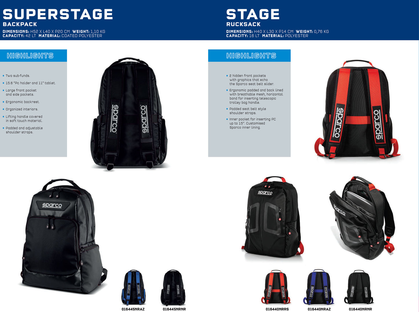 Sac de casque Sparco DRY-TECH avec rangement FHR Hans Course Rallye Sport automobile