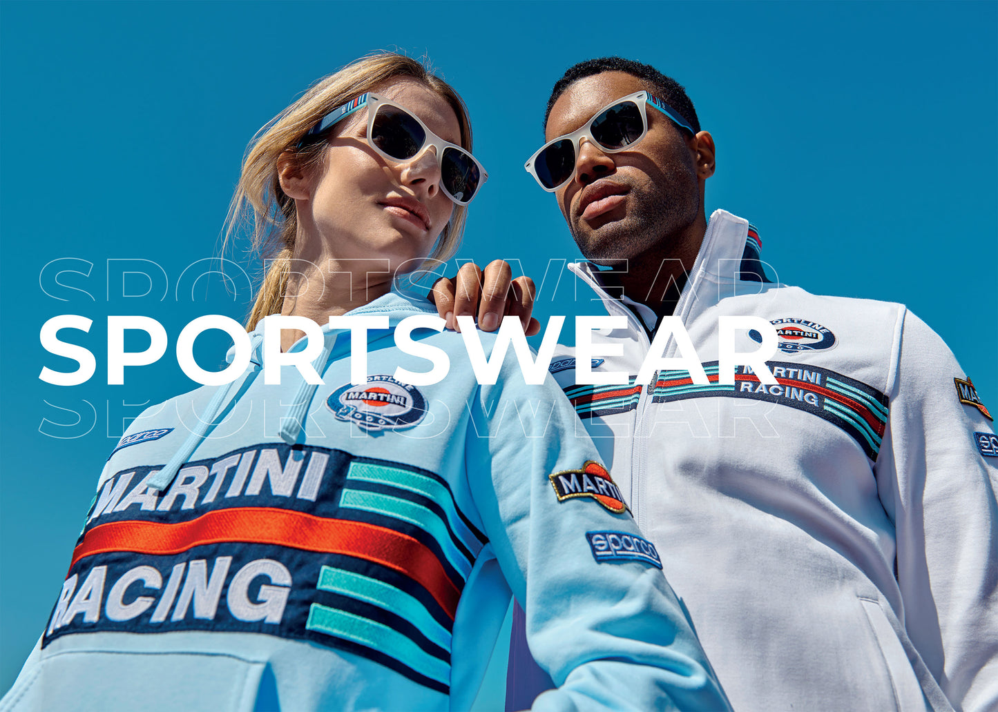 Sparco Martini Racing Cordon Tour de Cou Porte-Badge Merchandising Rallye Mondial