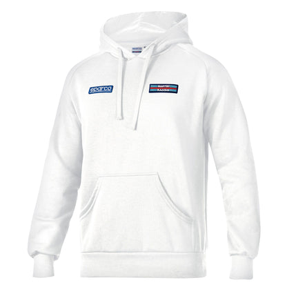 Sparco Martini Racing Hoody Hoodie Big Stripes Logo Lancia Rally Made in Italy