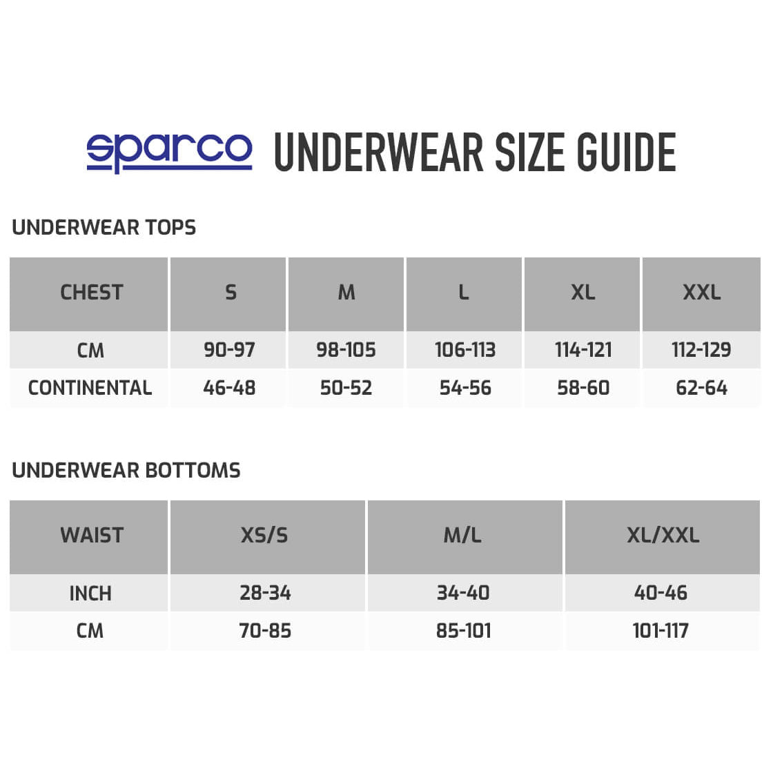 Sparco RW-4 RW4 Fireproof Under Pants for Race Rally Karting FIA 8856-2018 Spec